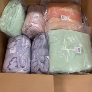 Assorted Comforters Pallet – 150 lb New Name-Brand Bedding