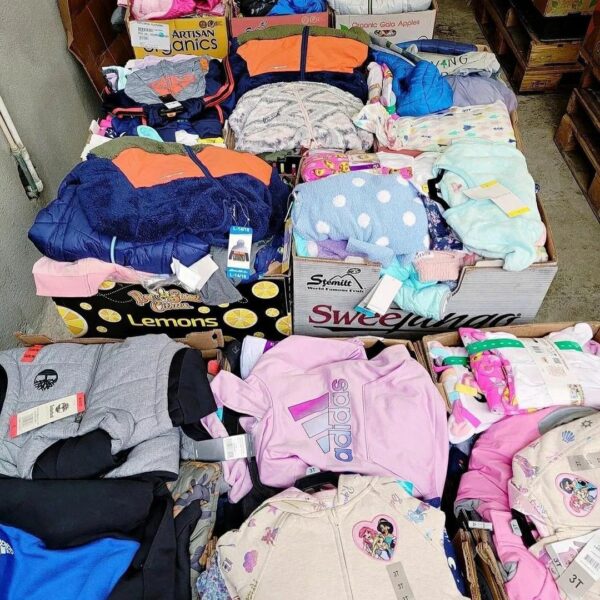 Wholesale Children’s Wear Pallet – Mixed Sizes New Packaged Clothing