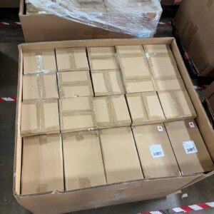 Large White Floral Vases Pallet – 200 lb, New