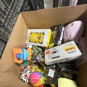 Sports and Games Retail Lot – 247 lb Pallet of New Games