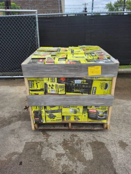 Ryobi Tools Pallets – Power Tools Wholesale for Resellers in the USA