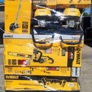 DeWalt Tools Bulk Liquidation Pallet – 80 Sealed Units
