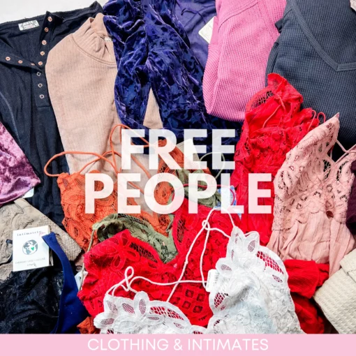 Free People Liquidation Lot – 200 Tagged Dresses, Knitwear & Camisoles