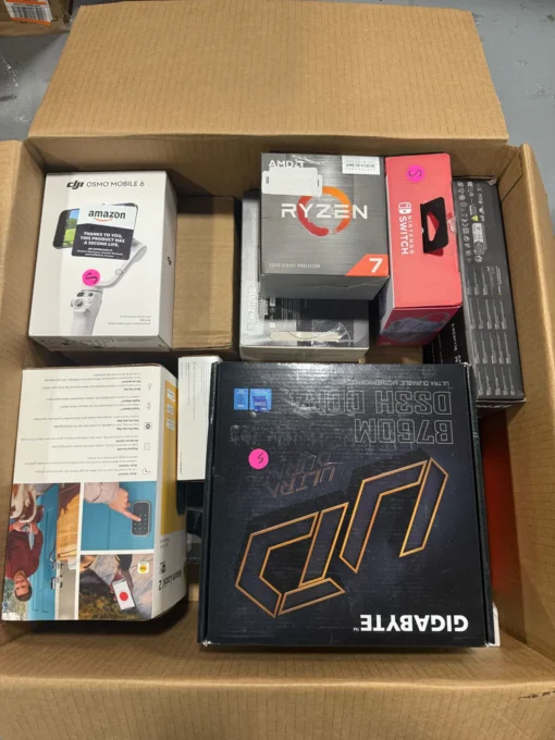 AMZ Electronics – 70 Items – €13,078.42 MSRP – PALLET – RETURNS
