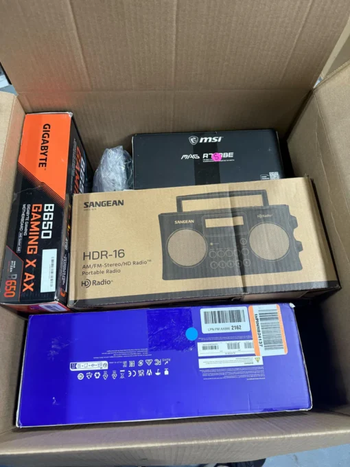 AMZ Electronics – 70 Items – €13,078.42 MSRP – PALLET – RETURNS