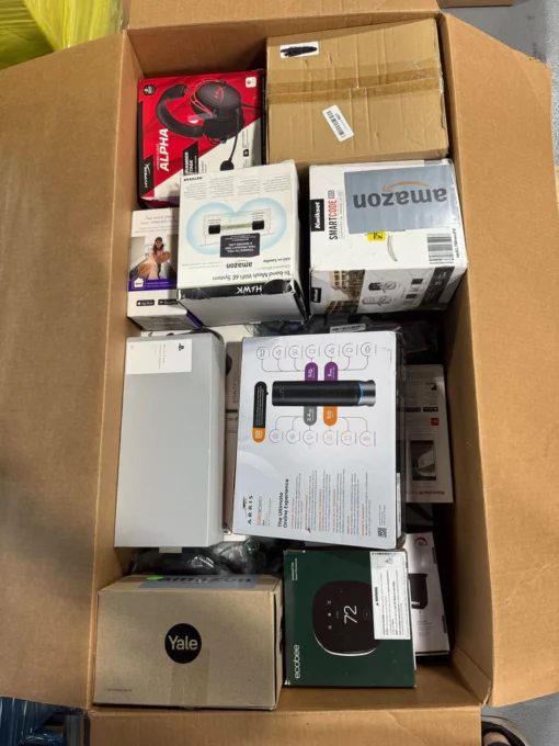 AMZ Electronics – 171 Items – €32,431.50 MSRP – PALLET – RETURNS