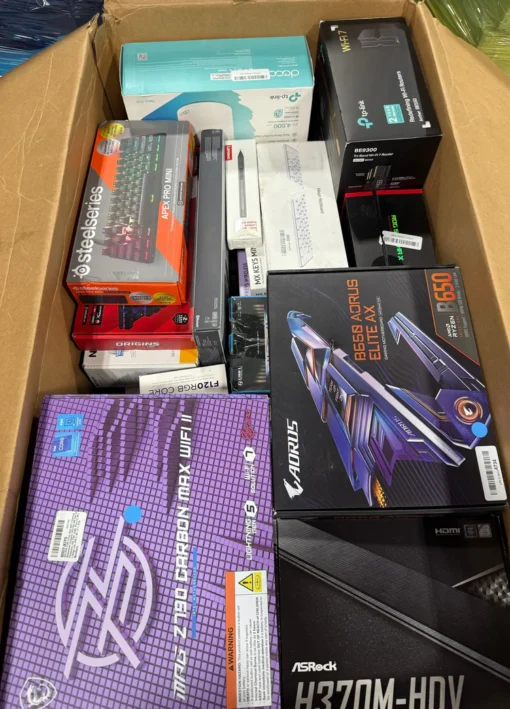 AMZ Electronics – 171 Items – €32,431.50 MSRP – PALLET – RETURNS