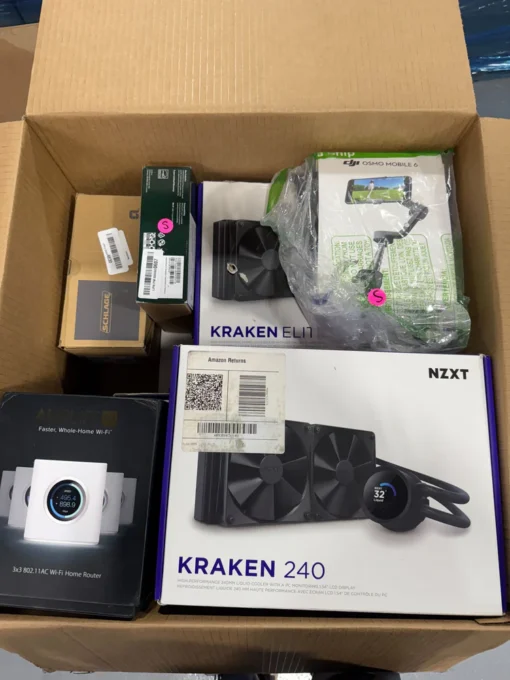 AMZ Electronics – 200 Items – €37,291.80 MSRP – PALLET – RETURNS