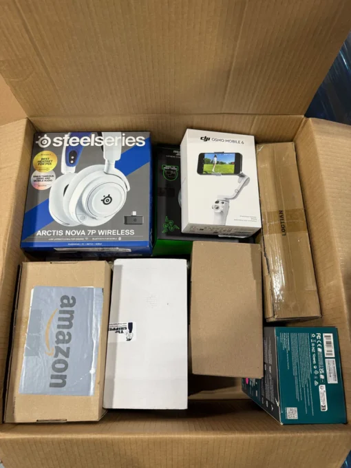 AMZ Electronics – 200 Items – €37,291.80 MSRP – PALLET – RETURNS