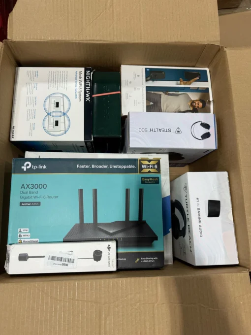AMZ Electronics – 248 Items – €41,837.90 MSRP – PALLET – RETURNS