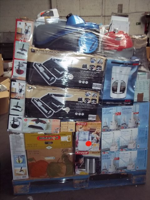 200 Sealed Kitchen Appliances in 22 Categories, Supplier Pallet