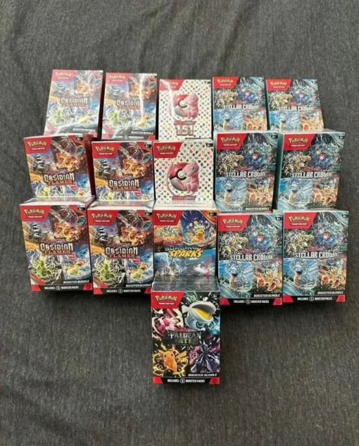 Pokémon Card Pallets Wholesale – Pokémon TCG Boosters and Displays in the USA