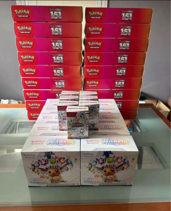Pokémon TCG Wholesale Pallets – Mixed Pokémon Cards for Resellers in the USA