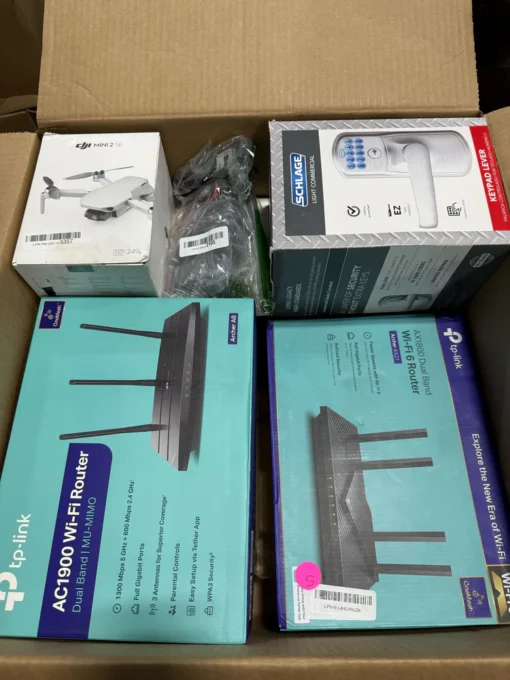 AMZ Electronics – 175 Items – €29,131.30 MSRP – PALLET – RETURNS