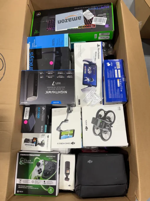 AMZ Electronics – 171 Items – €32,431.50 MSRP – PALLET – RETURNS