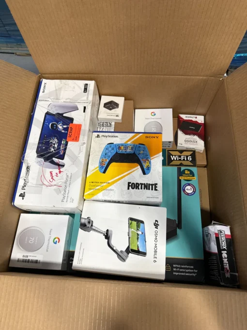 AMZ Electronics – 20 Items – €3,074.92 MSRP – BOX – RETURNS