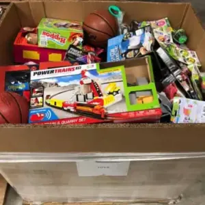 Bulk Toys Pallet for Resale – 300 Brand New Sealed Toys