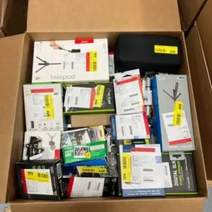 GoPro Camera Accessories Returns Box – 47 Items – MSRP €2,241.02