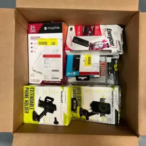 Mobile Accessories Returns Box – 43 Items – MSRP €1,475.66