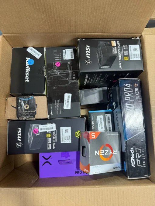 AMZ Electronics – 70 Items – €13,078.42 MSRP – PALLET – RETURNS