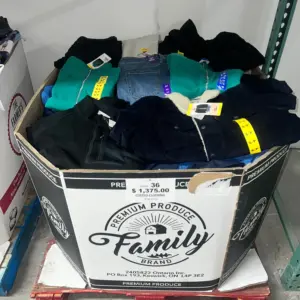 CW Clothing #36 – 250-Piece Branded Clothing Pallet