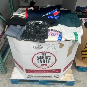 CW Clothing #41 – 600-Piece Wholesale Branded Clothing Pallet