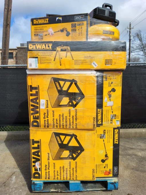 DeWalt inventory liquidation pallets