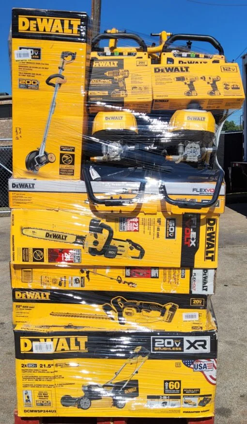 buy DeWalt tool pallets wholesale