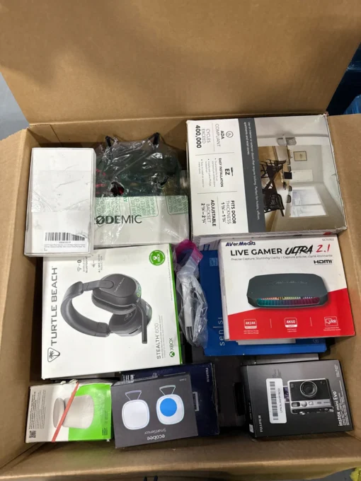 17 Customer Returns from Schlage, Yale, Fujifilm & Renogy, about A$4,920