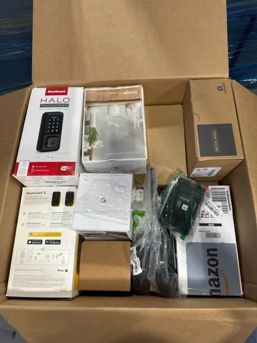 AMZ Electronics – 18 items – Recommended retail price: 4125.61 – Packaging – Returns