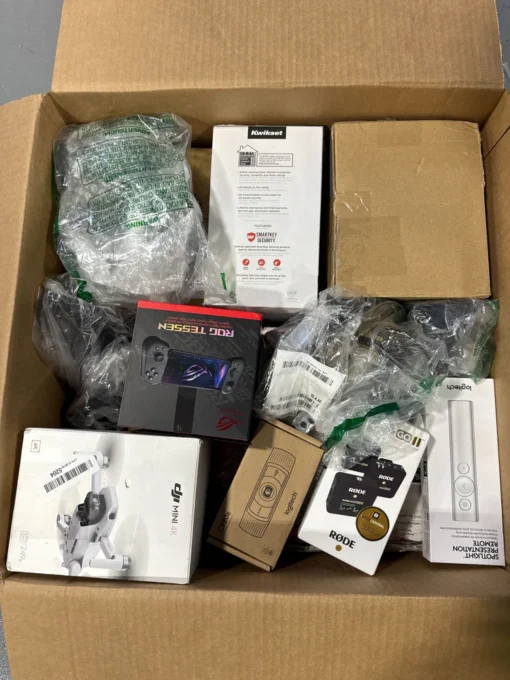 AMZ Electronics – 20 Items – €3,457.02 MSRP – BOX – RETURNS