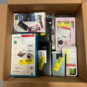 Wireless Charger & Headset Returns Box – 31 Items – MSRP €1,597.73