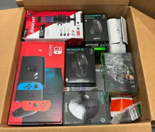 AMZ Electronics – 293 Items – €46,645.10 MSRP – PALLET – RETURNS