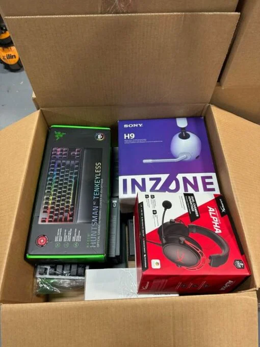 AMZ Electronics – 293 Items – €46,645.10 MSRP – PALLET – RETURNS