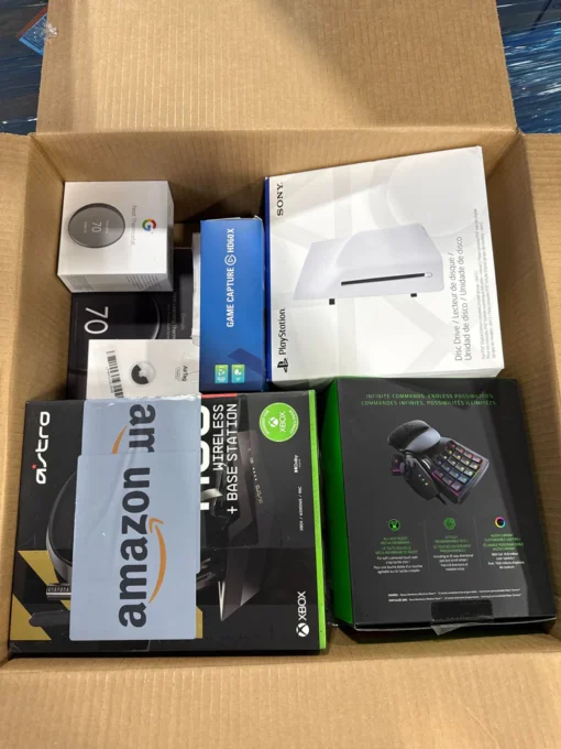 AMZ Electronics – 20 Items – €3,412.33 MSRP – BOX – RETURNS