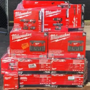 Milwaukee Power Tool Set Pallet – 200 Units, M18 & M18 Fuel