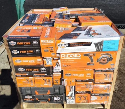 Ridgid Tools Pallets