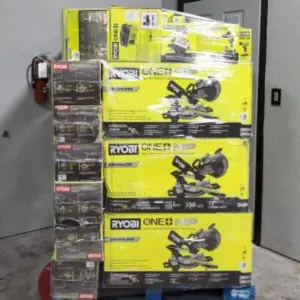 Ryobi Power Tool Set Wholesale Pallet – 80 Sealed Tools