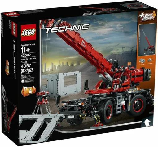LEGO Technic Rough Terrain Crane 42082 Building Kit Gift Set Sealed NEW