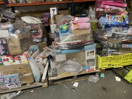 Toy Liquidation Pallets