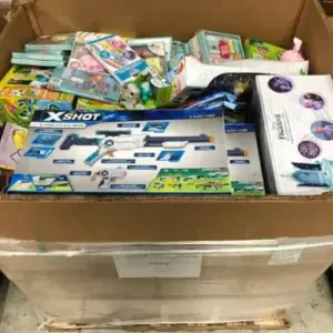 Toy Pallet Liquidation – 300 Brand New Factory-Sealed Toys