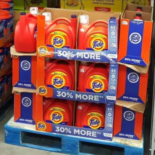 Laundry Detergent Pallets